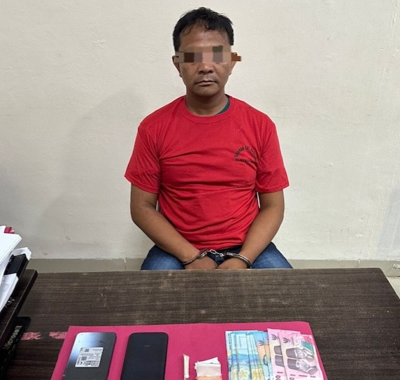 Residivis Narkoba Ditangkap di Kepenuhan, Pemasok Masuk DPO