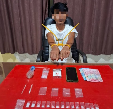 Edar Sabu, Warga Giri Sako LTD Diciduk di Kebun Sawit