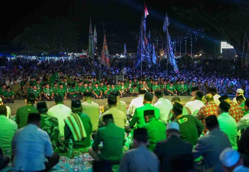 Ribuan Kader Hadiri Pelantikan GP Ansor Riau dan Cabang se-Provinsi