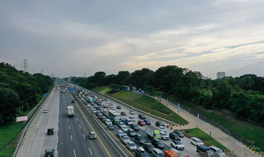 Mudik, Sebanyak 29.569 Kendaraan Melintasi Dua Tol di Riau