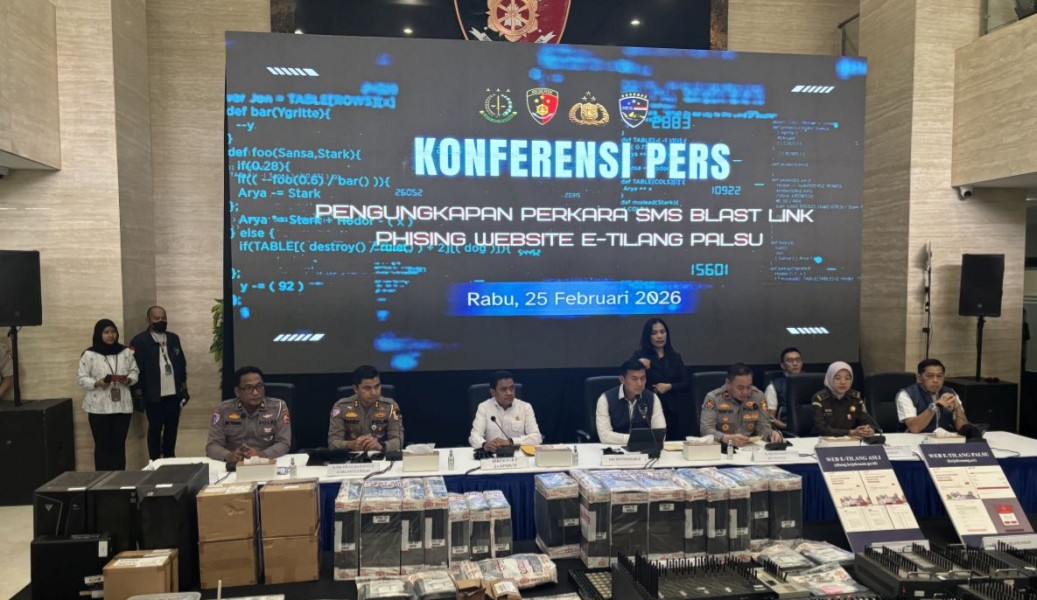 Bareskrim Tangkap 5 Pelaku E-Tilang Palsu, Dikendalikan WN China