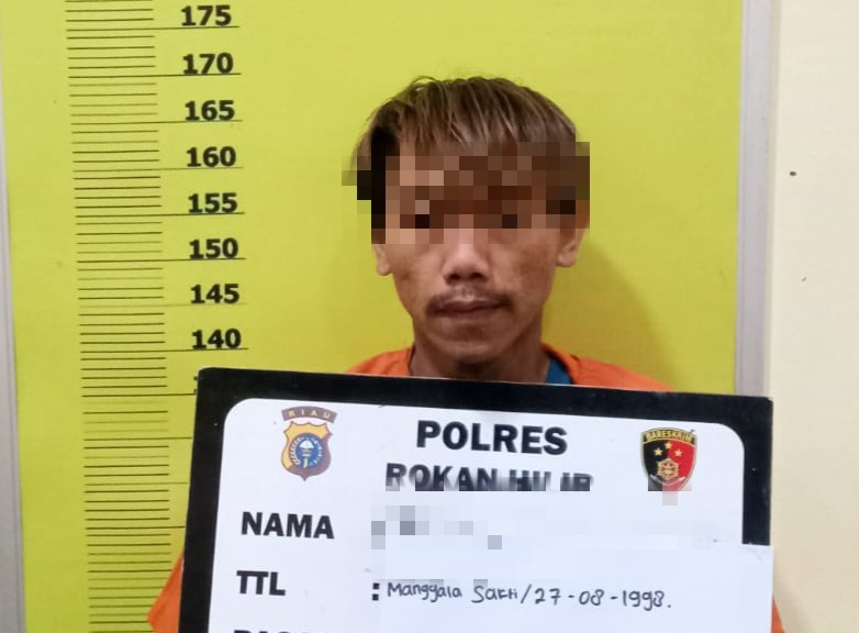 Polres Rohil Tangkap Pelaku Curanmor, Motor Hasil Curian Juga Raib Dicuri
