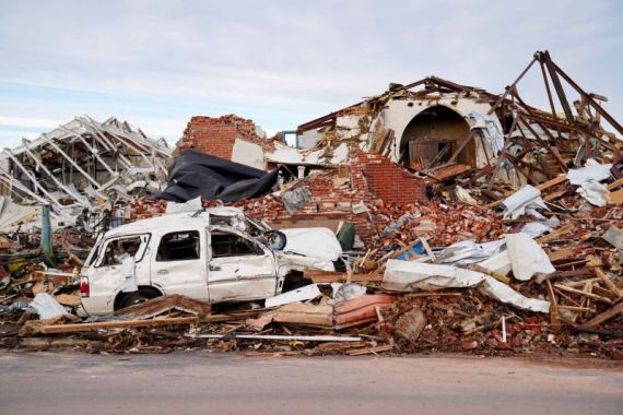 Tornado Menyapu Amerika, 55 Juta Jiwa Terancam