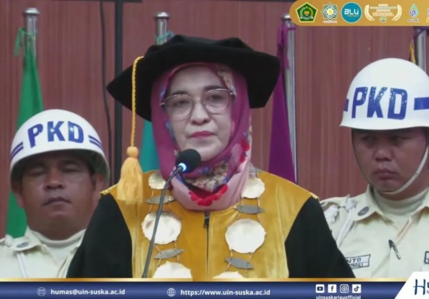 Sebanyak 12 Wisudawan Asal Malaysia Dikukuhkan di Wisuda hari Kedua UIN Suska Riau
