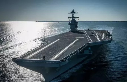 Kapal Induk Tercanggih AS Masuk Mediterania Menuju ke Iran