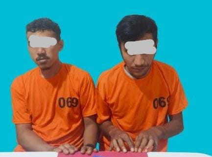 Baru Bebas 2 Bulan, Dua Kurir Sabu Kembali Dibekuk di Pelalawan