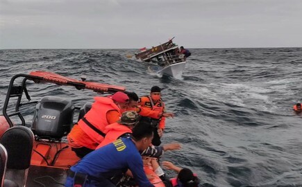 Angkut 35 Penumpang, Kapal Malinau-Tarakan Tenggelam di Sungai Sesayap
