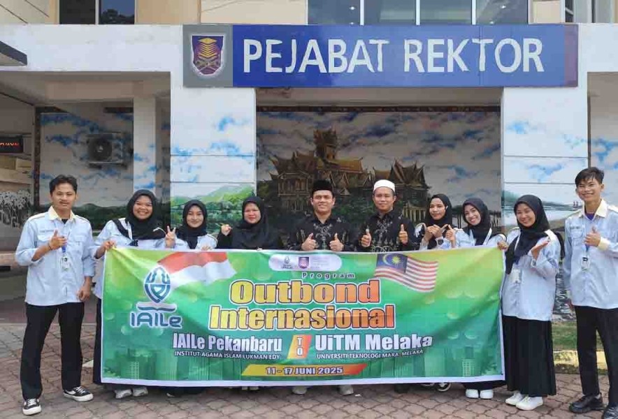 Mahasiswa IAI Lukman Edy Ikuti Program Outbound ke UiTM Melaka
