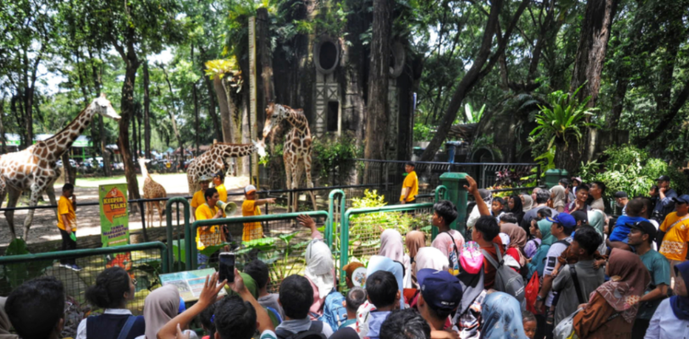 Buang Sampah Sembarangan di Ragunan Didenda Rp500 Ribu