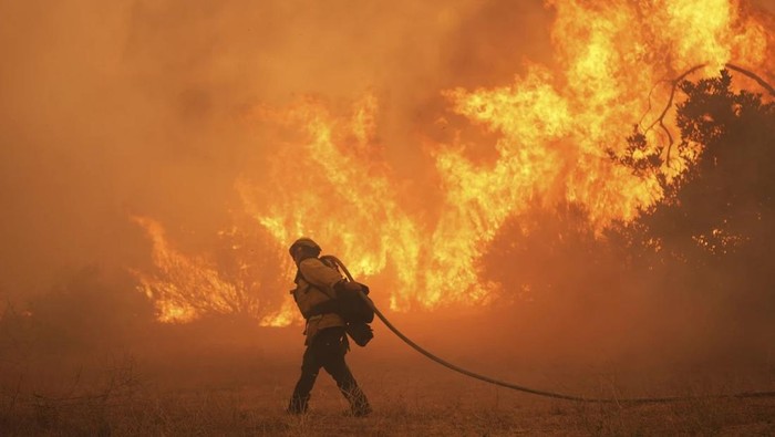 Kebakaran Hutan Kembali Landa Los Angeles, Ribuan Orang Ngungsi