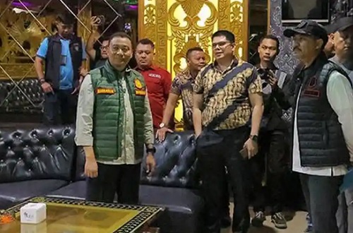 Heboh Pesta LGBT, Wawako Pekanbaru dan Aparat Gabungan Sidak ke New Paragon KTV