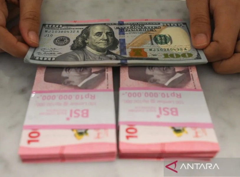 Rupiah Menguat 36 Poin Menjadi Rp16.784/Dolar AS