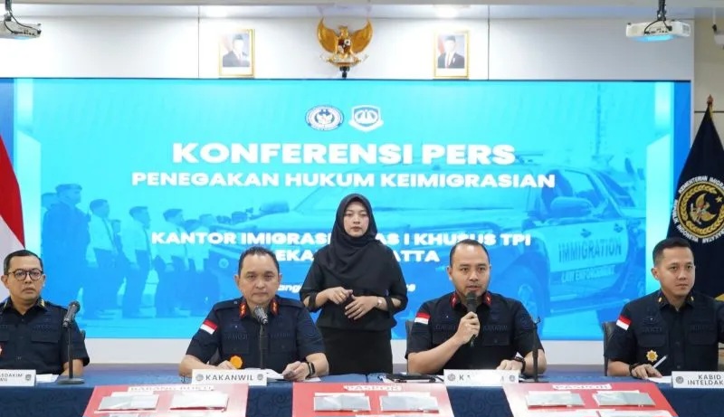 Gunakan Paspor Palsu, Tiga Warga Asing Ditangkap Imigrasi Soetta