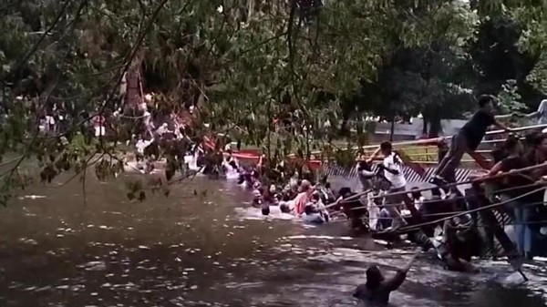 Pj Sekda Minta Maaf,  Jembatan Taman Cadika Medan Ambruk