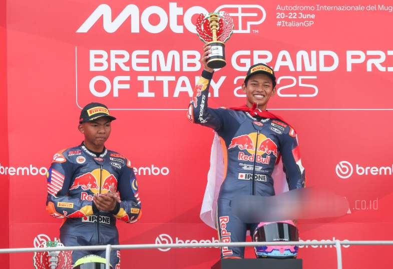 Beri Apresiasi Pembalap Muda Indonesia di Ajang MotoGP Rookies Cup, Juragan 99: Sangat Membanggakan!