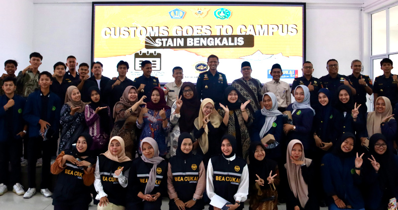Tingkatkan Kesadaran Kepabeanan, Bea Cukai Bengkalis Goes To Campus