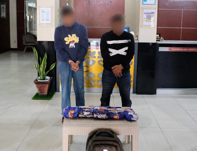 Polri  dan Bea cukai Kembali Gagalkan Penyelundupan 5,1 Kg Sabu di Tembilahan