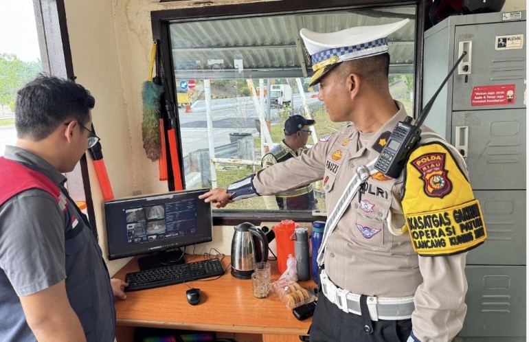 19 Pengemudi Terjaring Razia Kecepatan di Tol Pekanbaru-Dumai