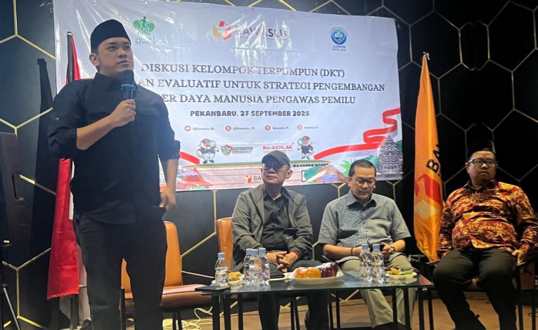 Bawaslu Riau Dorong Penguatan SDM Pengawas Pemilu