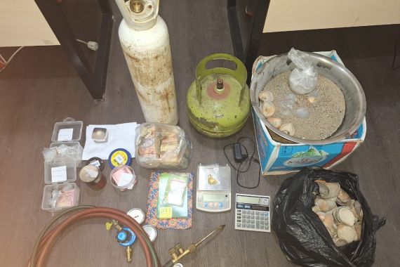 Bongkar Aktivitas PETI di Kuansing, Polda Riau Tetapkan 4 Tersangka