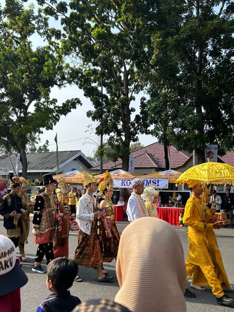 Jaga Toleransi di Riau, Parade Budaya Bhinneka Tunggal Ika Diikuti 5 Ribu Peserta