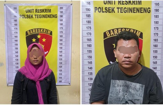 Curi Uang dan Emas Senilai Rp 43 Juta Milik Ortu, Pasutri di Lampung Diringkus