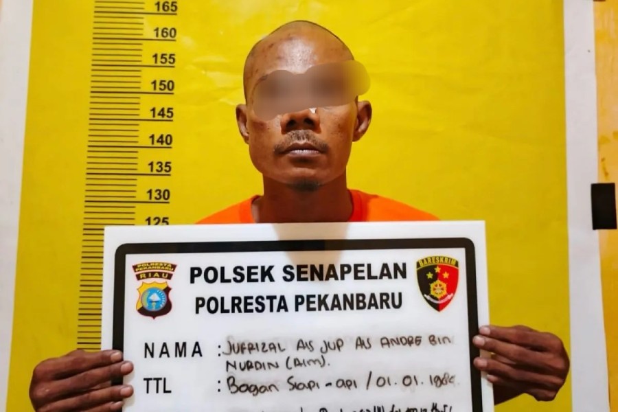 Maling di Pekanbaru Tikam Polisi Saat Akan Dibekuk