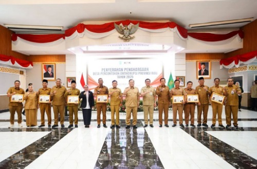 KPK Gandeng Pemprov Riau, 7 Desa Ditetapkan Jadi Percontohan Antikorupsi 2025