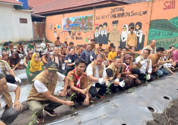 Siswa di Pekanbaru Siap Dilibatkan dalam Program Swasembada Pangan Berbasis Sekolah