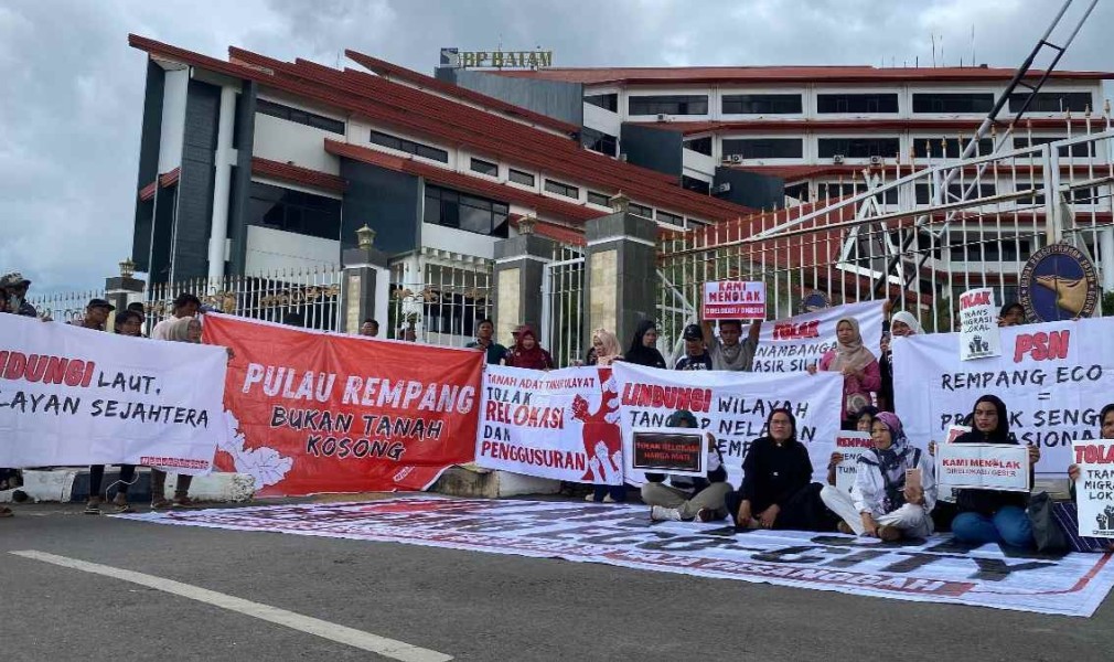 Walhi Riau dan YLBHI-LBH Pekanbaru Kritik Komisi VI DPR soal Proyek Rempang Eco City
