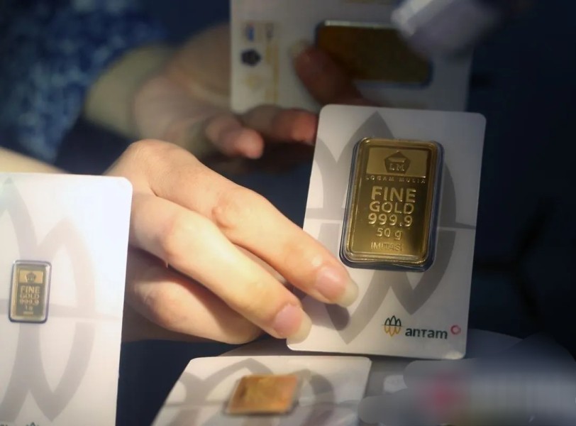 Harga Emas di Pegadaian Hari ini Hembali Anjlok Hingga Rp22.000 Per gram