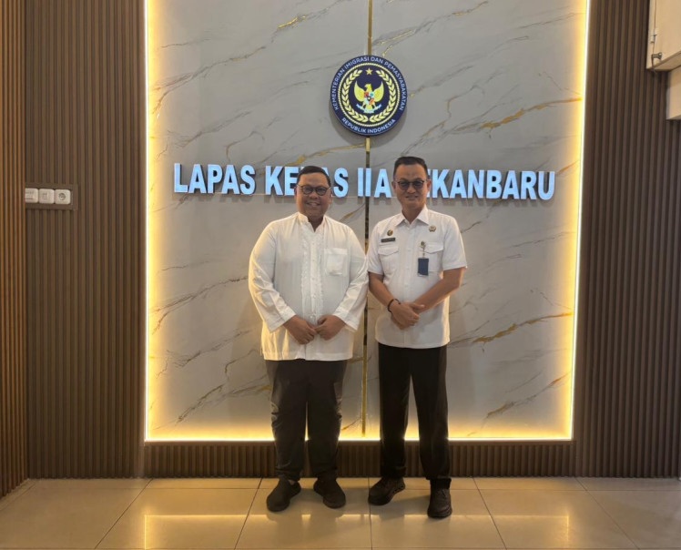 Eks Menteri PDT Puji Pelayanan Lapas Pekanbaru