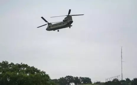 Helikopter SAR Banjir Texas Mendarat Darurat Seusai Tabrak Drone