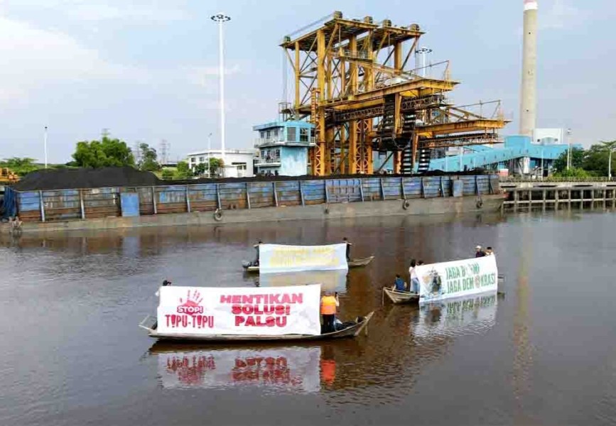 Anak Muda Riau Desak Pensiunkan PLTU Tenayan Raya Pekanbaru, Kritik Transisi Energi Palsu