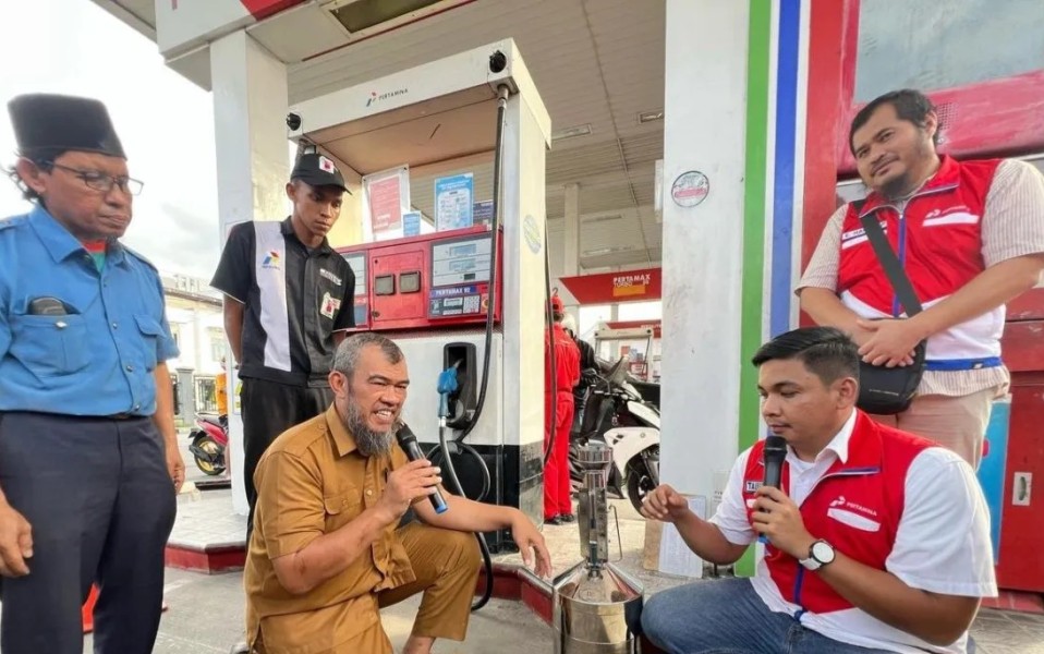 Pertamina Patra Niaga pastikan kualitas BBM SPBU Pekanbaru pas