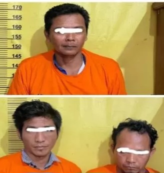 Polsek LBJ Inhu Bongkar Jaringan Narkoba, Pengedar dan Kurir Dibekuk hingga Pasir Penyu