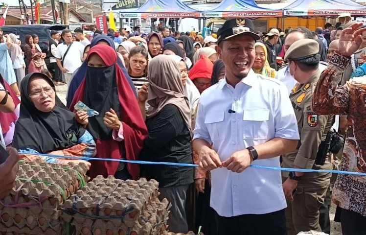 Wako Pekanbaru Akan Jadikan Gerakan Pangan Murah Sebagai Program Rutin