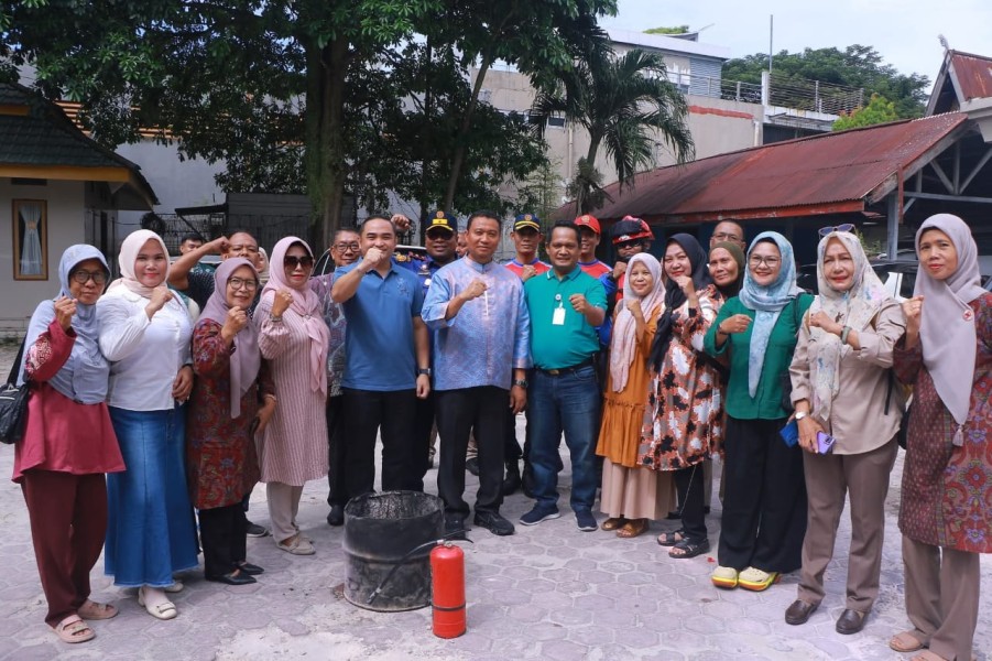 Kecamatan Sukajadi Perdana Gelar Pencegahan Dini Kebakaran di Lingkungan Rumah dan Bangunan