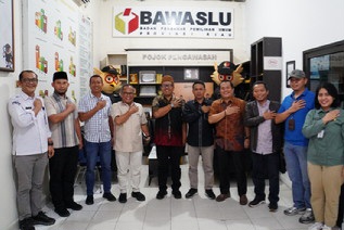 KPU Riau Koordinasi ke Bawaslu Bahas Pemutakhiran Data Pemilih Berkelanjutan
