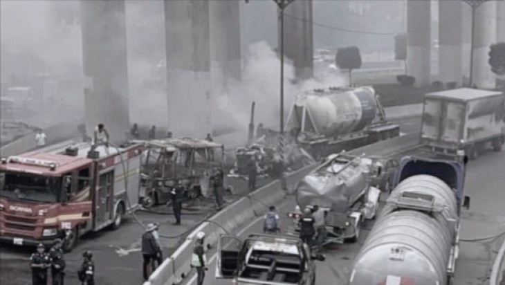 Truk Tangki Gas Meledak di Meksiko, 25 Orang Tewas