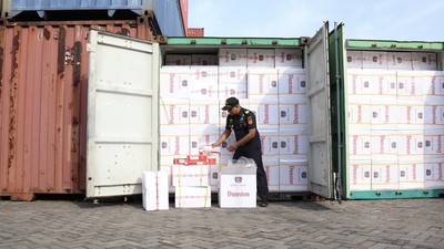 Bea Cukai Sita 438,94 Juta Rokok Ilegal senilai Rp607,25 miliar per 4 Agustus