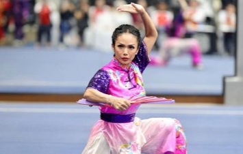 Krisdayanti Ikut Kejuaraan Wushu di China, Wakili Indonesia