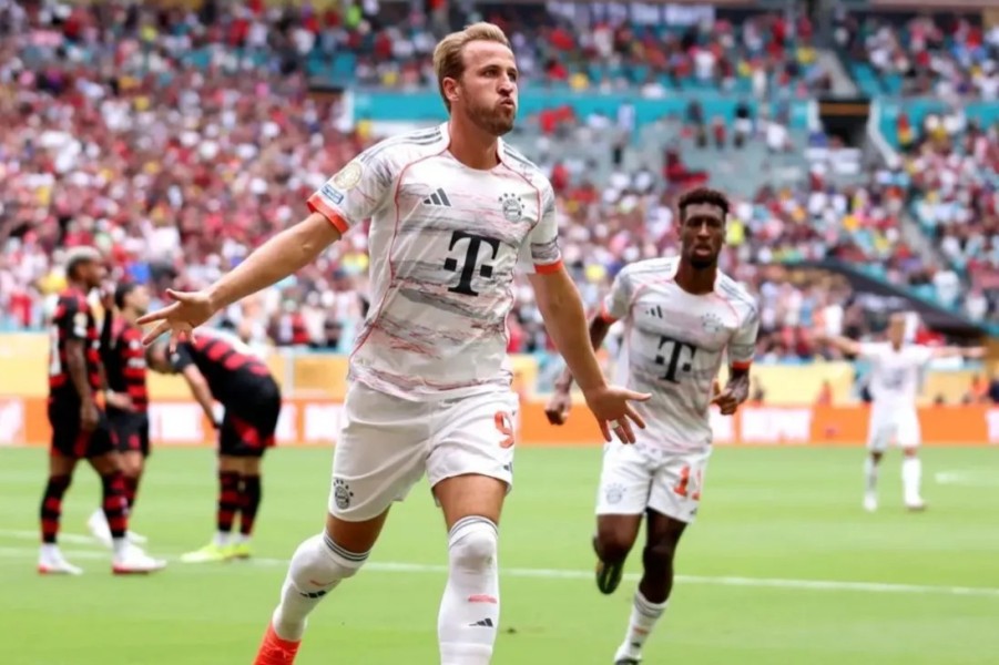 Brace Kane Bawa Bayern Muenchen Tembus Perempat Final