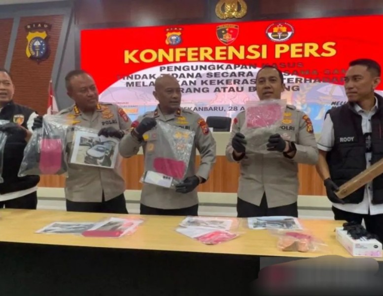 Polda Riau Amankan 10 Debt Collector Terlibat Bentrok, 3 Masih Pelajar