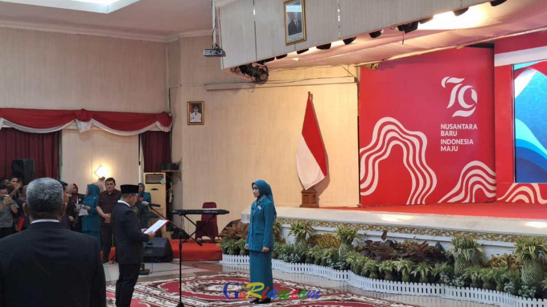 Ketua TP PKK dan Pembina Posyandu se-Riau Resmi Dilantik
