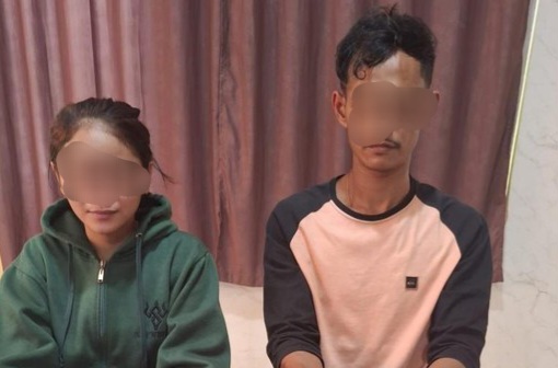 Sejoli di Kuansing Ditangkap gegara Jual Gadis Rp 350 Ribu-Jadi Bandar Sabu