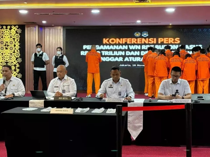 Imigrasi Tangkap Buronan RRT Kasus Pinjaman Rp 2,2 Triliun