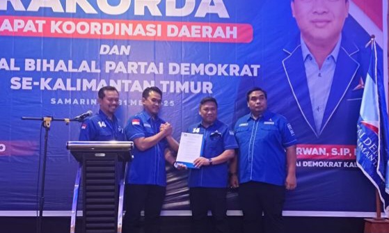 Bambang Soepriyadi Pimpin DPD Demokrat Kaltim Gantikan Irwan Fecho