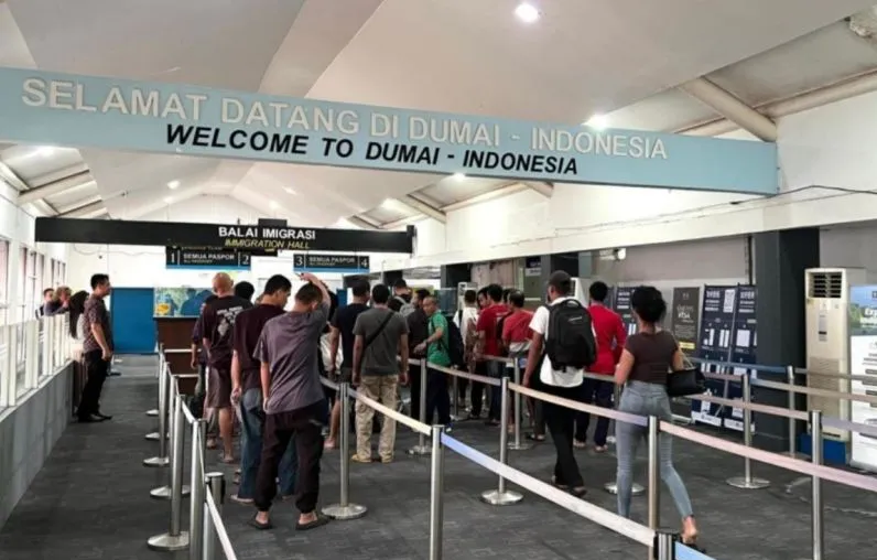 Delapan PMI Bermasalah Kembali Dideportasi Malaysia Melalui Pelabuhan Dumai