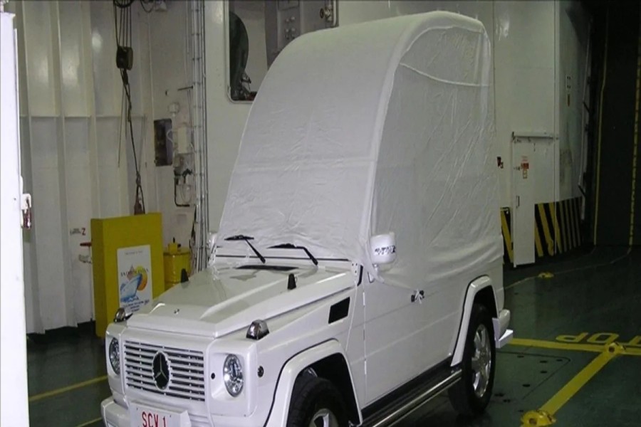 Mobil khusus Paus Fransiskus diubah jadi klinik berjalan untuk Gaza